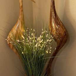 Special African handmade wood cranes. Special African handmade wood cranes.