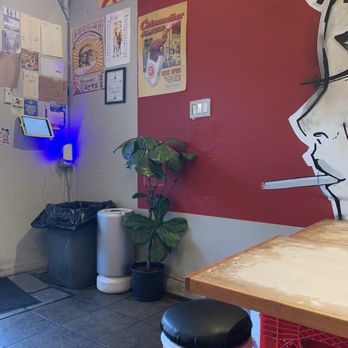 Chimmelier - Short tables - sit on top of Home Depot plastic cans - Chicken Shop Near Me - Los Angeles, California
