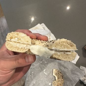 Rich's Bagels - Everything bagel with cream cheese - Bagels Near Me - Holladay, Utah