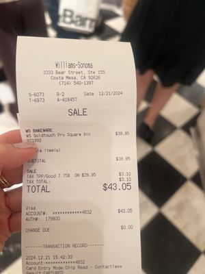 Williams-Sonoma by null
