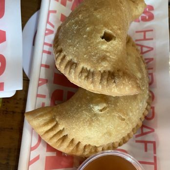 Loaded Empanadas - Empanada. Thick doughy boring pocket. - Tapas/Small Plates Near Me - Las Vegas, Nevada Loaded Empanadas - Empanada. Thick doughy boring pocket. - Tapas/Small Plates Near Me - Las Vegas, Nevada