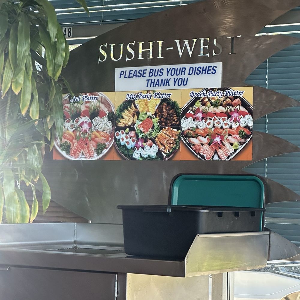 Sushi West - You have to bus your own plates. And then they want tip. No... Just my opinion. - Sushi Bars Near Me - Long Beach, California Sushi West - You have to bus your own plates. And then they want tip. No... Just my opinion. - Sushi Bars Near Me - Long Beach, California