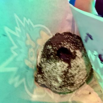 Yo Mochi Cafe - Poor photo of the paper funnel holder for my malasada. - Donuts Near Me - Las Vegas, Nevada Yo Mochi Cafe - Poor photo of the paper funnel holder for my malasada. - Donuts Near Me - Las Vegas, Nevada