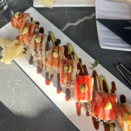 Sunset Roll and Shrimp Tempura Roll Sunset Roll and Shrimp Tempura Roll
