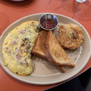 Snooze, an A.M. Eatery - Protein Trio Omelet* - Breakfast & Brunch Near Me - San Antonio, Texas