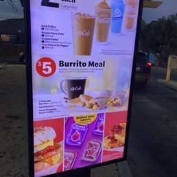 a menu for a coffee drink a menu for a coffee drink