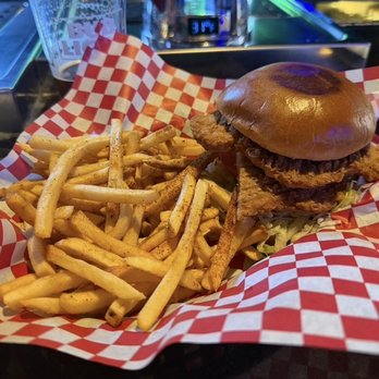 John's Big Deck - Tenderloin sandwich and fries - Bars Near Me - Kansas City, Missouri