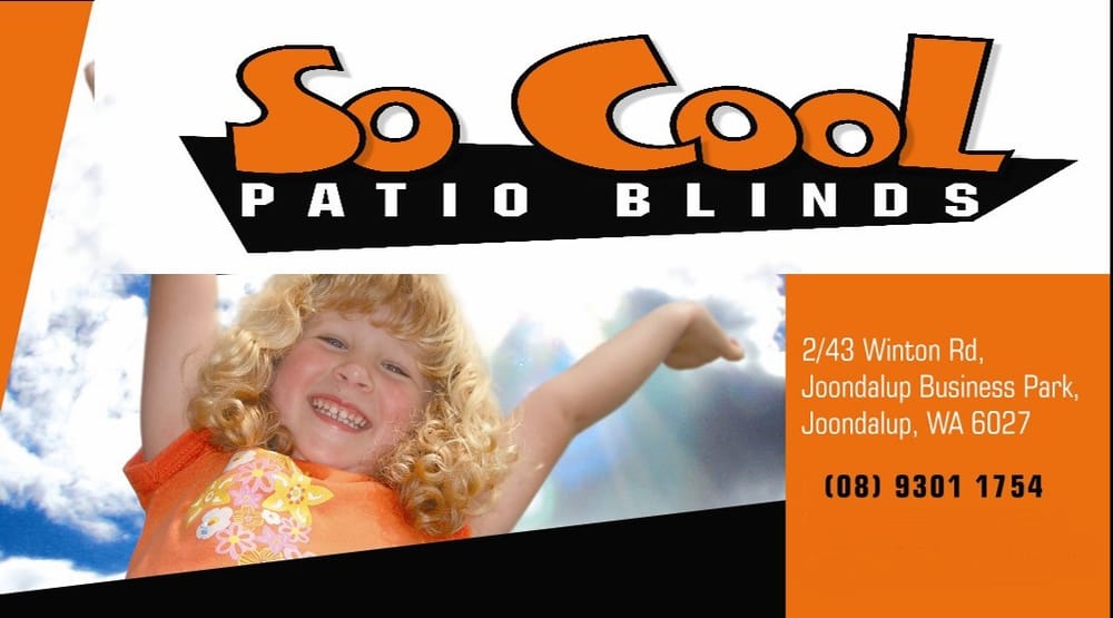 SO COOL PATIO BLINDS 4 Garino Rise, Wangara Western Australia