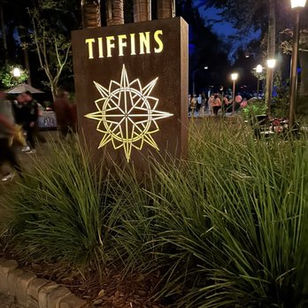 Tiffins Restaurant - Outside Sign - New American Near Me - Lake Buena Vista, Florida Tiffins Restaurant - Outside Sign - New American Near Me - Lake Buena Vista, Florida