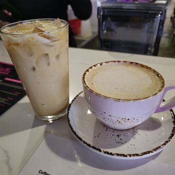 Madres Brunch - White Chocolate Mocha Latte and Horchata Latte - Breakfast & Brunch Near Me - Riverside, California