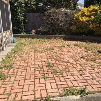 GGG Landscape - Brick patio, before - Landscaping Near Me GGG Landscape - Brick patio, before - Landscaping Near Me