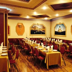 Russia Restaurant - Seating with Russian themed artwork
