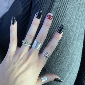 Sexy Nails - Before going in to get the damage nail fixed - Nail Salons Near Me - Cornelia, Georgia