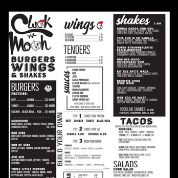 Cluck N Mooh - Menu - Burgers Near Me - Marietta, Georgia