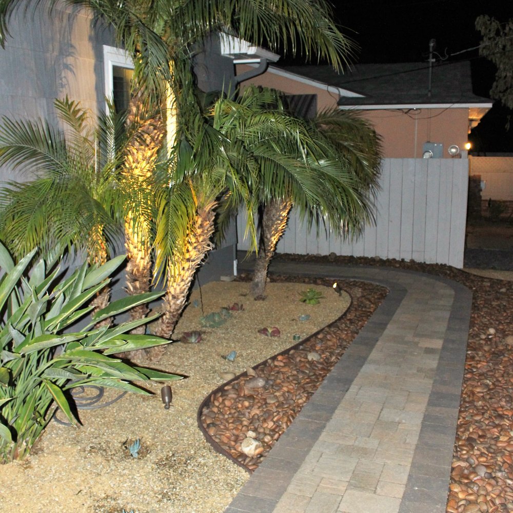 Smart Landscape - Lighting added - Landscaping Near Me - San Diego, California Smart Landscape - Lighting added - Landscaping Near Me - San Diego, California