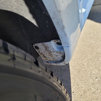 Precision Body Shop & Detail - Driver's side Wheel well - Not cleaned - Auto Detailing Near Me - Colma, California