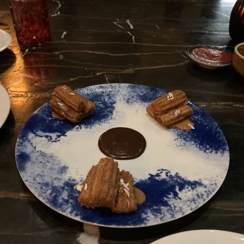 Siempre J.B. - Caramel Churros with Chocolate Dip - Mexican Near Me - Las Vegas, Nevada