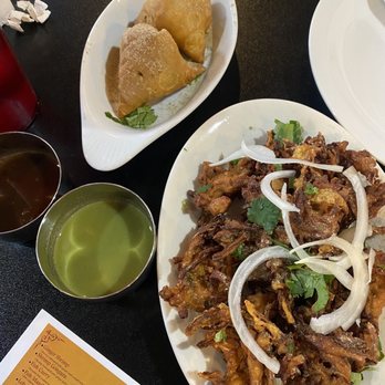 Njoy Curry Masala - Samosa and mixed veg pakorda - Indian Near Me - Lafayette, Louisiana