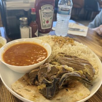 Alfanar Restaurant - Lamb qoozi - Mediterranean Near Me - El Cajon, California