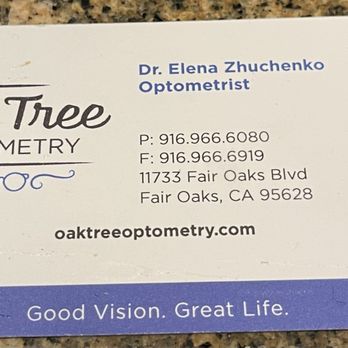 Oak Tree Optometry - Eyewear & Opticians Near Me - Fair Oaks, California
