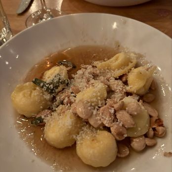 Piattello Italian Kitchen - TORTELLONI - Butternut Squash - Brown Butter - Sage - Marcona Almond - Pizza Near Me - Fort Worth, Texas