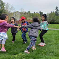 Rising Minds Learning Center - Creative play time!