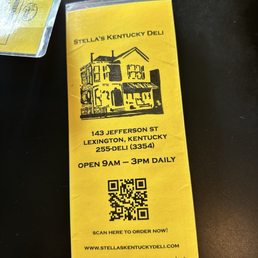 Menu Menu