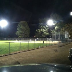 Keating Park - Lights at the evening games