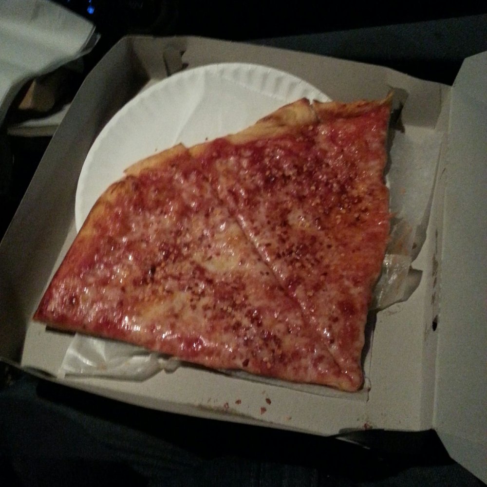 The box is empty! where is the pizza?... this is not $7.00 of pizza ... that is one really big slice or 1 1/4 slices. Benny... what is this?