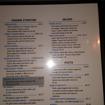 Pizza King - The current menu page 1 - Pizza Near Me - New Albany, Indiana Pizza King - The current menu page 1 - Pizza Near Me - New Albany, Indiana