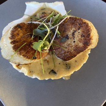 The Compass - The scallop appetizer was delicious!  Bristol Scallops - American Near Me - Phoenix, Arizona