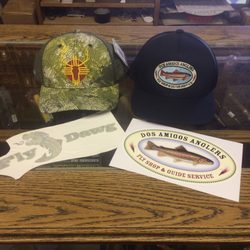 DOS Amigos Anglers - Wayne is a true gentlemen. Bought the hat on the right, other three items were donated.  Vets: stop & support this shop!