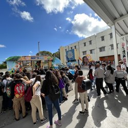 South Miami Senior High School - Kona Ice first visit