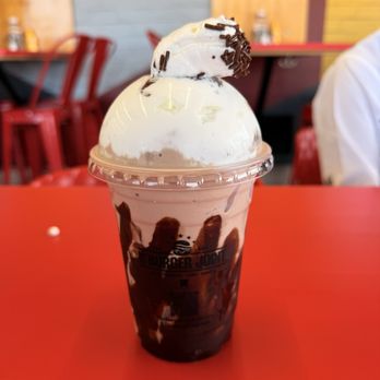 The Burger Joint & Brew - Chocolate Milkshake - Halal Near Me - San Diego, California