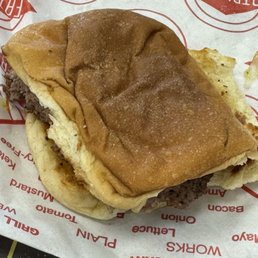 The burger my child was served.