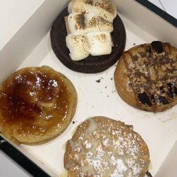 CREME BRULEE S'MORES BUTTER CRUNCH SALTED CARAMEL BROWNIE CREME BRULEE S'MORES BUTTER CRUNCH SALTED CARAMEL BROWNIE