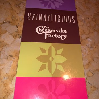 The Cheesecake Factory - Skinny menu - Desserts Near Me - Wayne, New Jersey The Cheesecake Factory - Skinny menu - Desserts Near Me - Wayne, New Jersey