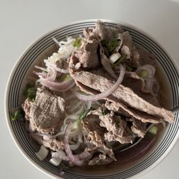 Beef Pho Tai Beef Pho Tai
