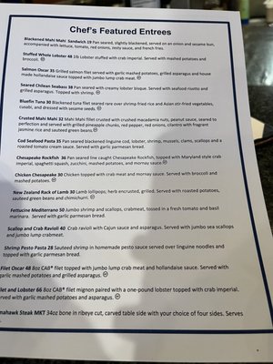 Menu photo 5 Yellowfin Steak and Fish House Edgewater, MD Menu photo 5 Yellowfin Steak and Fish House Edgewater, MD