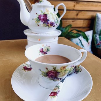 Prince Tea House - Rose milk hot tea - Desserts Near Me - Brooklyn, New York Prince Tea House - Rose milk hot tea - Desserts Near Me - Brooklyn, New York