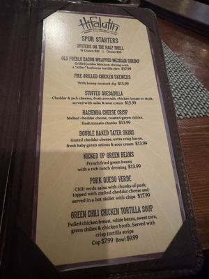 Menu photo 3 HiFalutin Rapid Western Grill Tucson, AZ