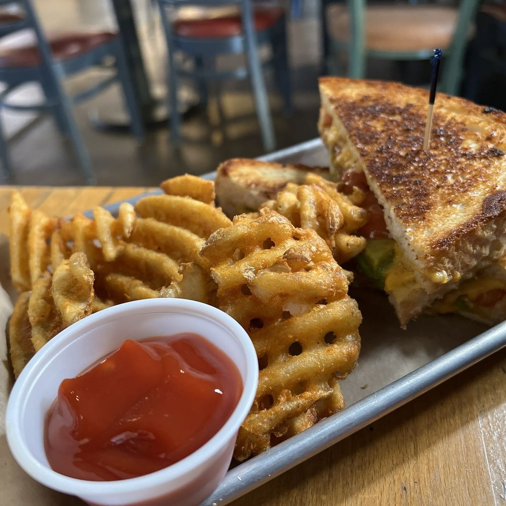 Spokes On Southern - Grilled Cheese Sandwich - New American Near Me - Tempe, Arizona Spokes On Southern - Grilled Cheese Sandwich - New American Near Me - Tempe, Arizona