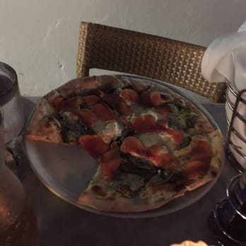 Spris Artisan Pizza - Lincoln Road - Smoked Salmon, kale, mozzarella. perfection!!! - Pizza Near Me - Miami Beach, Florida