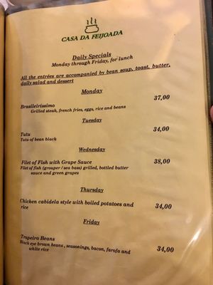 Menu photo 3 Casa da Feijoada Rio de Janeiro, RJ