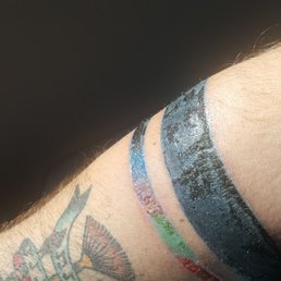 Would you want your tattoo to heal like this? It's not my first tattoo, I know tattoo after care. It's shouldn't be scabbing like this.
