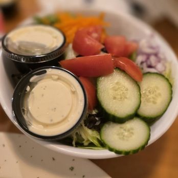 Halterman’s Eatery - Side salad - Seafood Near Me - Manquin, Virginia Halterman’s Eatery - Side salad - Seafood Near Me - Manquin, Virginia