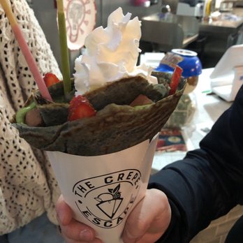 The Crepe Escape - Strawberry matcha crepe - Creperies Near Me - Catonsville, Maryland