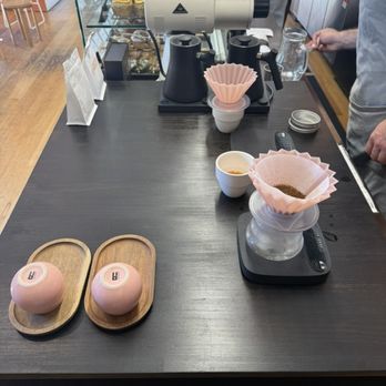 Sketchbook Coffee - Pour Over counter - Coffee Roasteries Near Me - Wellington