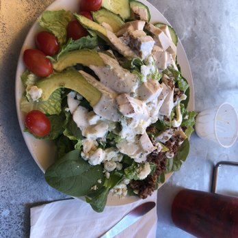 River Rock Roasting Co - Excellent chicken Cobb salad for lunch - Coffee & Tea Near Me - La Verkin, Utah River Rock Roasting Co - Excellent chicken Cobb salad for lunch - Coffee & Tea Near Me - La Verkin, Utah