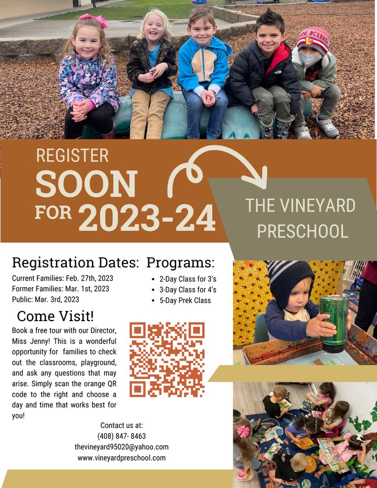 Vineyard Christian Preschool Logo
